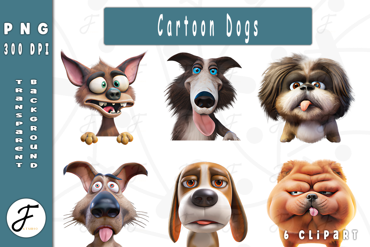 Cartoon Dogs by Joaquin Fernandez on Dribbble