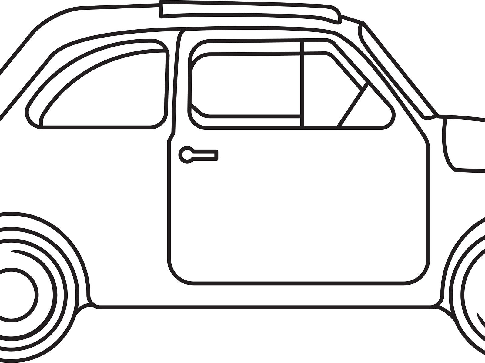 Car Coloring Page by Likhon Rahman on Dribbble