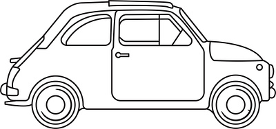 Car Coloring Page black and white branding car coloring colouring page design flowers front design graphic design illustration mandala page pages taxi