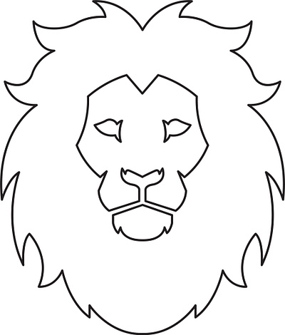 Lion Coloring Page 3d bengal coloring colouring page design flowers front design graphic design illustration lion logo mandala page pages tiger ui