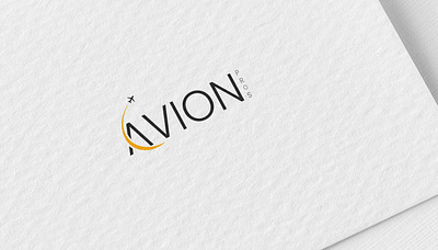 AVION PROS animation design graphic design letterlogo logo minimal modernlogo motion graphics vector