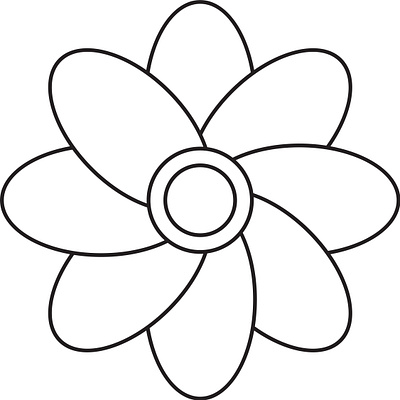 Flowers Coloring Page Design alpona animation branding coloring colouring page design floral flower flowers front design graphic design illustration mandala motion graphics page pages