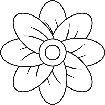 Flowers Coloring Page Design and black branding coloring colouring page design floral flower flowers front design graphic design illustration mandala page pages white