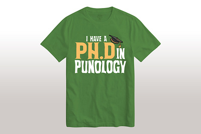 PHD Punology t-shirt phd. the journey