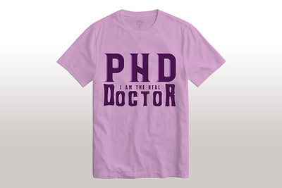 PHD t-shirt design graduate