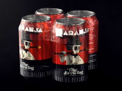 Trip Orange Beer art direction beer beer label cans caracter design clockwork orange design graphic design illustration label label can label cans orange vector visual visual art