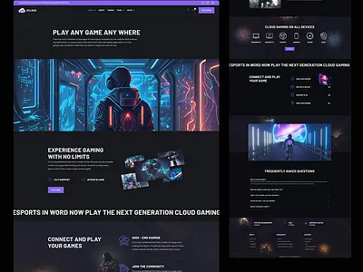 Xcloud - Cloud Gaming WordPress Theme 3d animation branding cloudbasedgaming cloudgaming gamestreaming gamingplatform graphic design logo motion graphics onlinegaming subscriptiongaming themeforest ui videogames