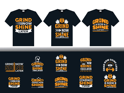 gym and fitness typography t shirt design strong