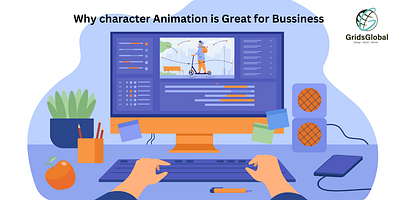 Why character animation is great for bussiness 3d animation branding graphic design logo motion graphics