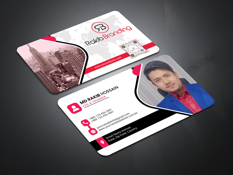 Business Card Design - Business Cards & Stationery Design by Md Rakib ...