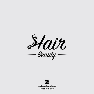 Hair Beauty Logo beauty branding design graphic design hair hair beauty logo icon illustration logo logos logotype simple logo symbols templates vector vinatges vintages