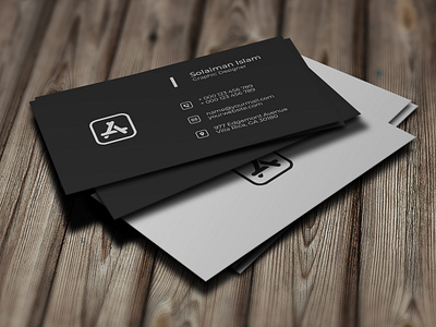 Business card graphic design