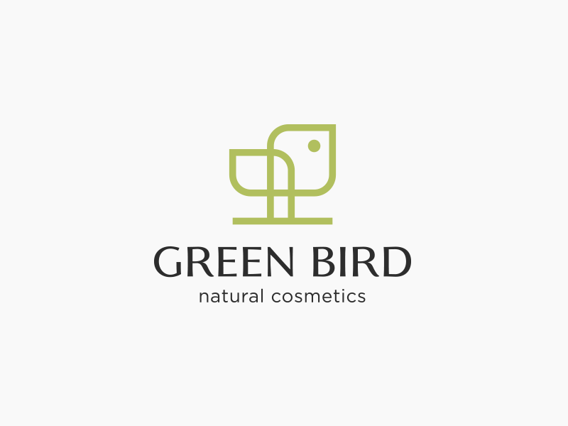 Green Bird by Darina Darvin on Dribbble