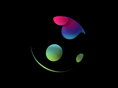 Colorfully Ball ai animation ball color colorful cycle graphic design loading loop motion motion graphics sphere