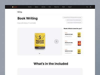 E - COMMERCE Minimal Product Page - UX/UI add to cart book book store books buy buy book cart clean design e commerce ecommerce minimal minimalistic product page shop shopify shopping shopping page ui ux