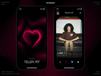 Dating app dating datingapp design mobile mobile app mobile app design ui ux