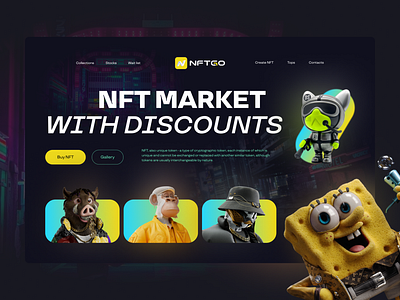 NFT MARKET design figma ui uiux design ux website