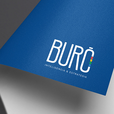 Logo design and corporate stationery for 'BURÓ'. adobe advertising brand branding design graphic design logo mockup stationery