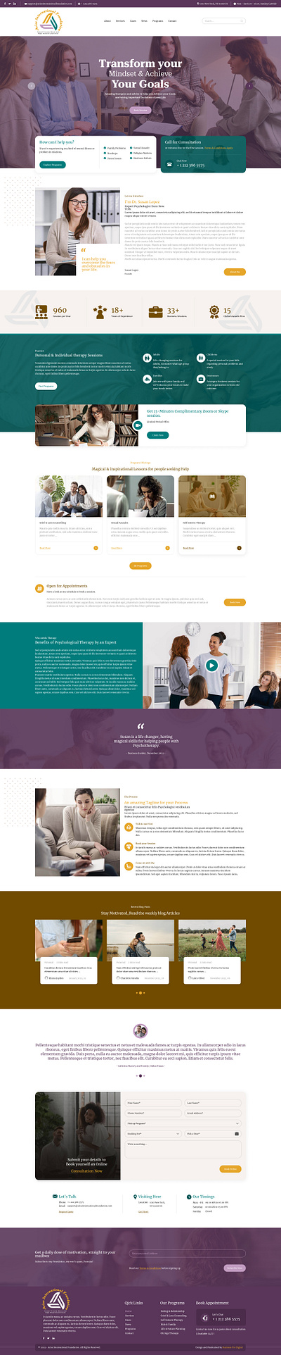 Arise International Foundation figma illustration photoshop ui ux