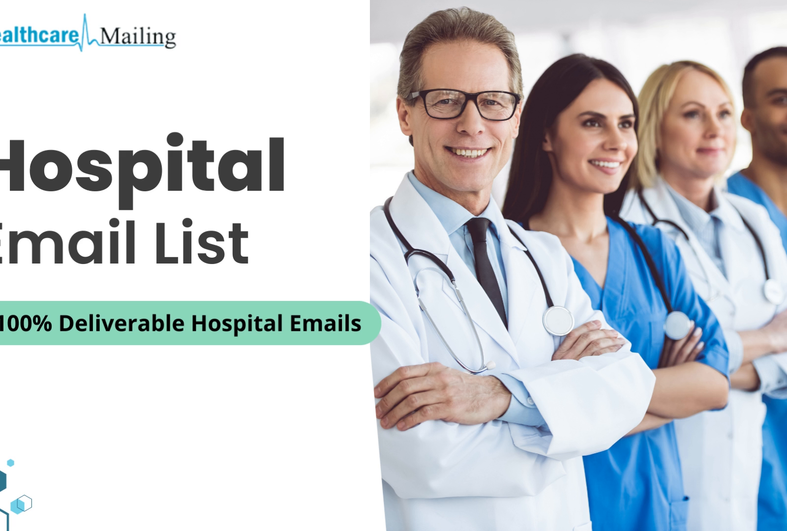 Hospitals Email List 100 Deliverable Hospital Emails by paul on Dribbble