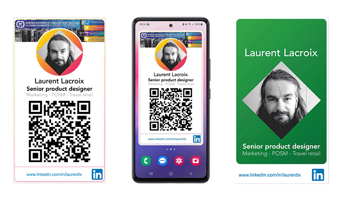 Linkedin QR code and Video profil app brand brandidentity branding creative design designer facebook graphic design graphicdesign identity illustration illustrator linkedin qr qrcode socialmedia twitter x