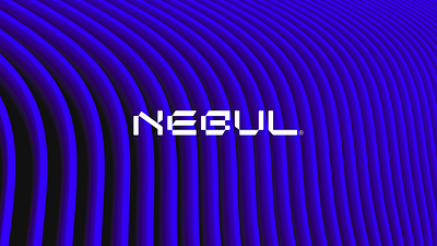Nebul Brand Identity branding design gradients graphic design illustration logo minimalism ui ux vector