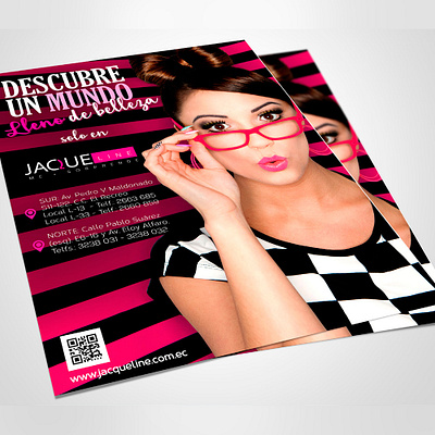 Advertising campaign for the launch of a new Jacqueline's store. advertising brand branding campaign corporate design graphic design illustrator logo manual marketing mockup