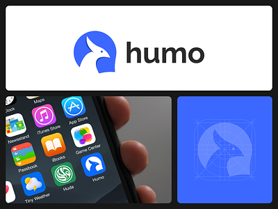 Humo messenger app branding color dark graphic design illustration logo messenger ui ux
