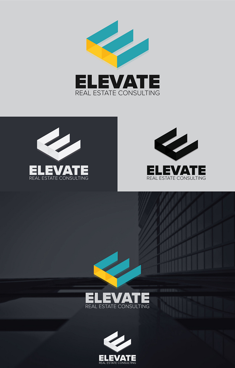 Real Estate Modern ''E'' Logo Design by Domagoj Jagrić on Dribbble