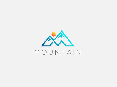 Mountain Logo ice age logo ice mountains iceage mountain mountain logo mountains river logo rock rock logo rocks sunset logo