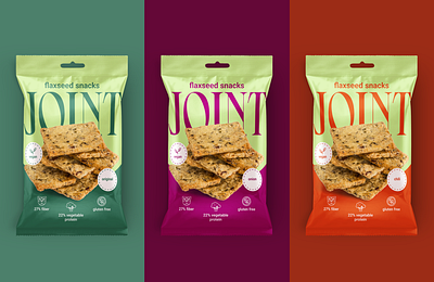 Flax seed snack pack design branding graphic design packaging packaging branding packs pouches