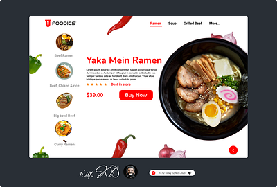 Restaurant restaurant ui ui design uiux kd ux