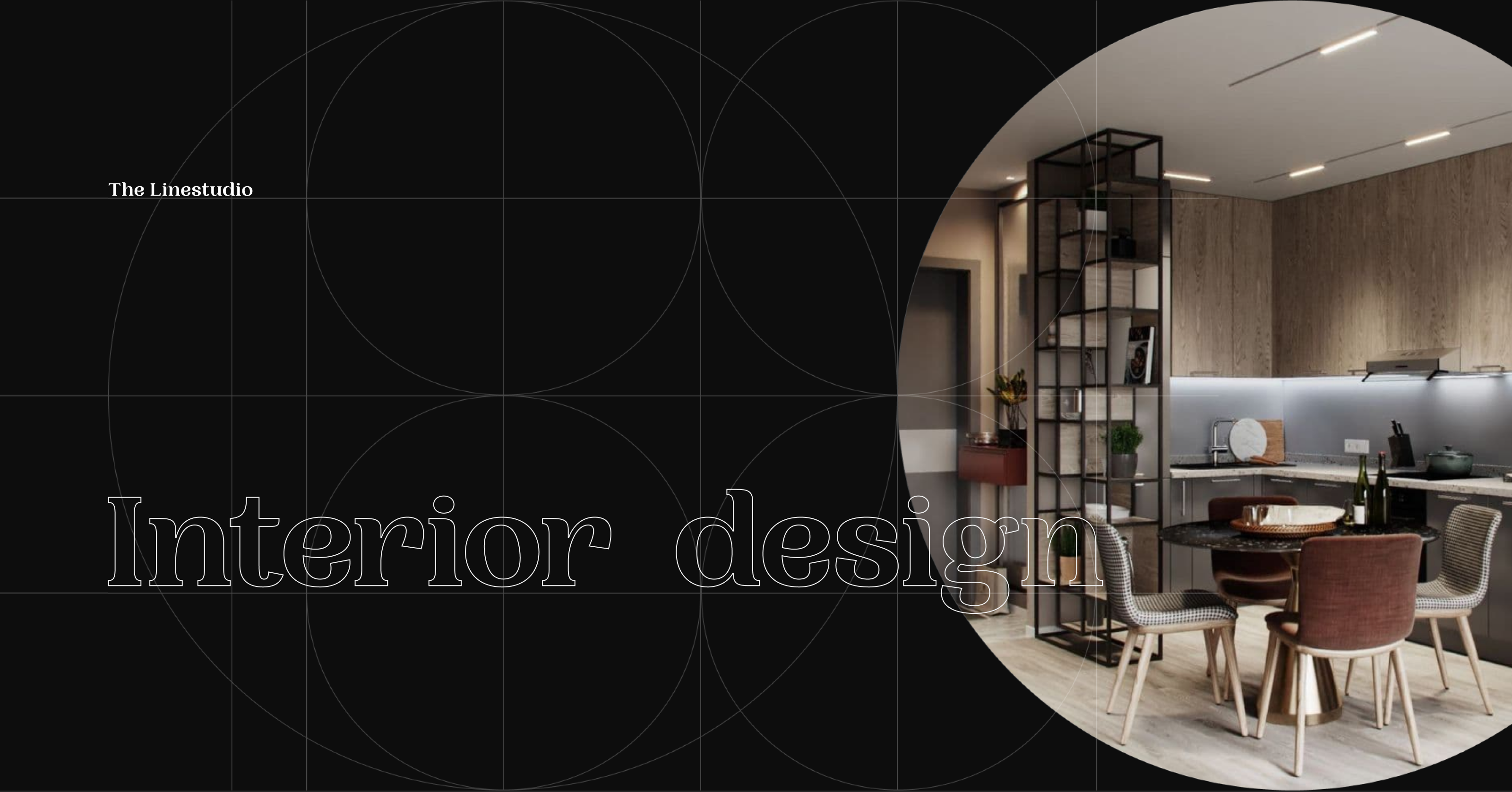 Interior Design Studio | Website | The LineStudio design golden ratio home interior interior decor interior design landing luxury mobile shm.dsgn site design studio top ui uiux ux web web design web site