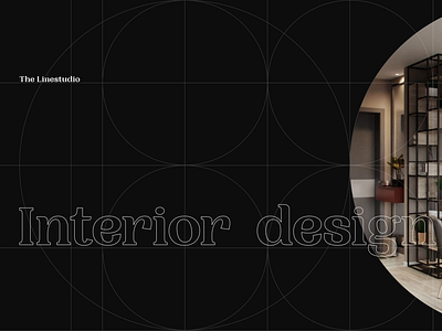 Interior Design Studio | Website | The LineStudio design golden ratio home interior interior decor interior design landing luxury mobile shm.dsgn site design studio top ui uiux ux web web design web site