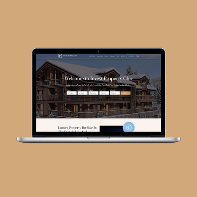 Invest Property Chic - Real Estate Website design ui ux web design website website design wordpress