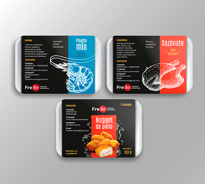 Logo and Packaging Design - Frebe advertising branding design food graphic design illustrator logo marketing mockup packaging