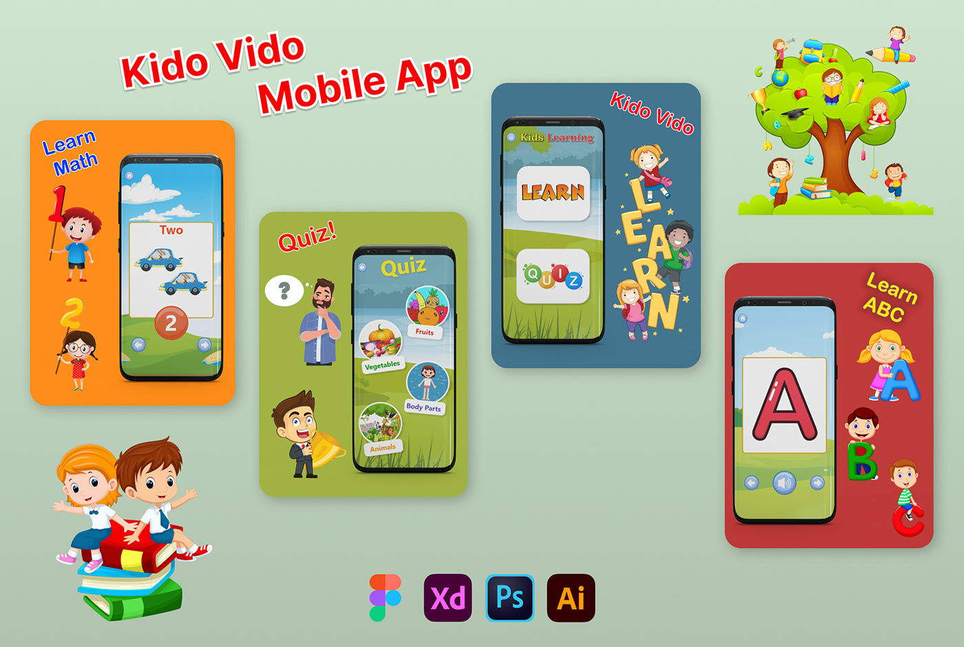 Kids App by M. Shoaib on Dribbble