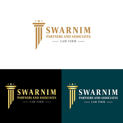 Law Firm LOGO design graphic design law lawfirmlogo logo vector