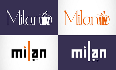 Shop Gift Logo Design branding design elegant logo graphic design lettermark logo modern logo shop logo typography vector workmark logo