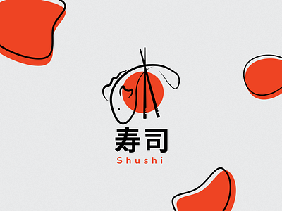 Shushi Logo Design app app design branding brandmark illustration logo logo designer logodesign shushi shushi logo ui design uiux
