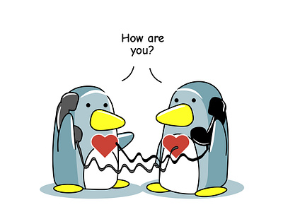 How Are You? byleesampson empathy leadership penguins byleesampson