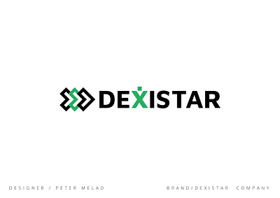DEXISTAR BRAND LOGO branding design graphic design illustration logo logo design logodesign vector
