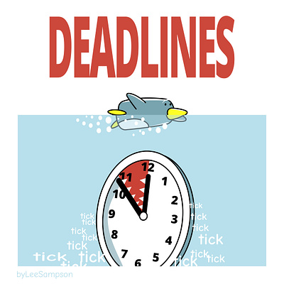 Deadlines byleesampson deadlines funny leadership penguins byleesampson