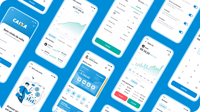 Caixa Econômica app redesign caixa economica