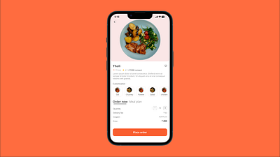 Food app delivery app design figma food foodapp ios mobile app ui ui design ux viral website