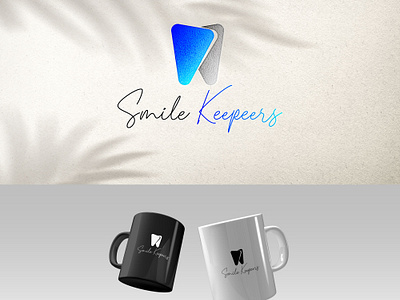 SMILE KEEPERS branding dantist dental design doctor graphic design illustration kepeer logo logo design logodesign logotype smile vector