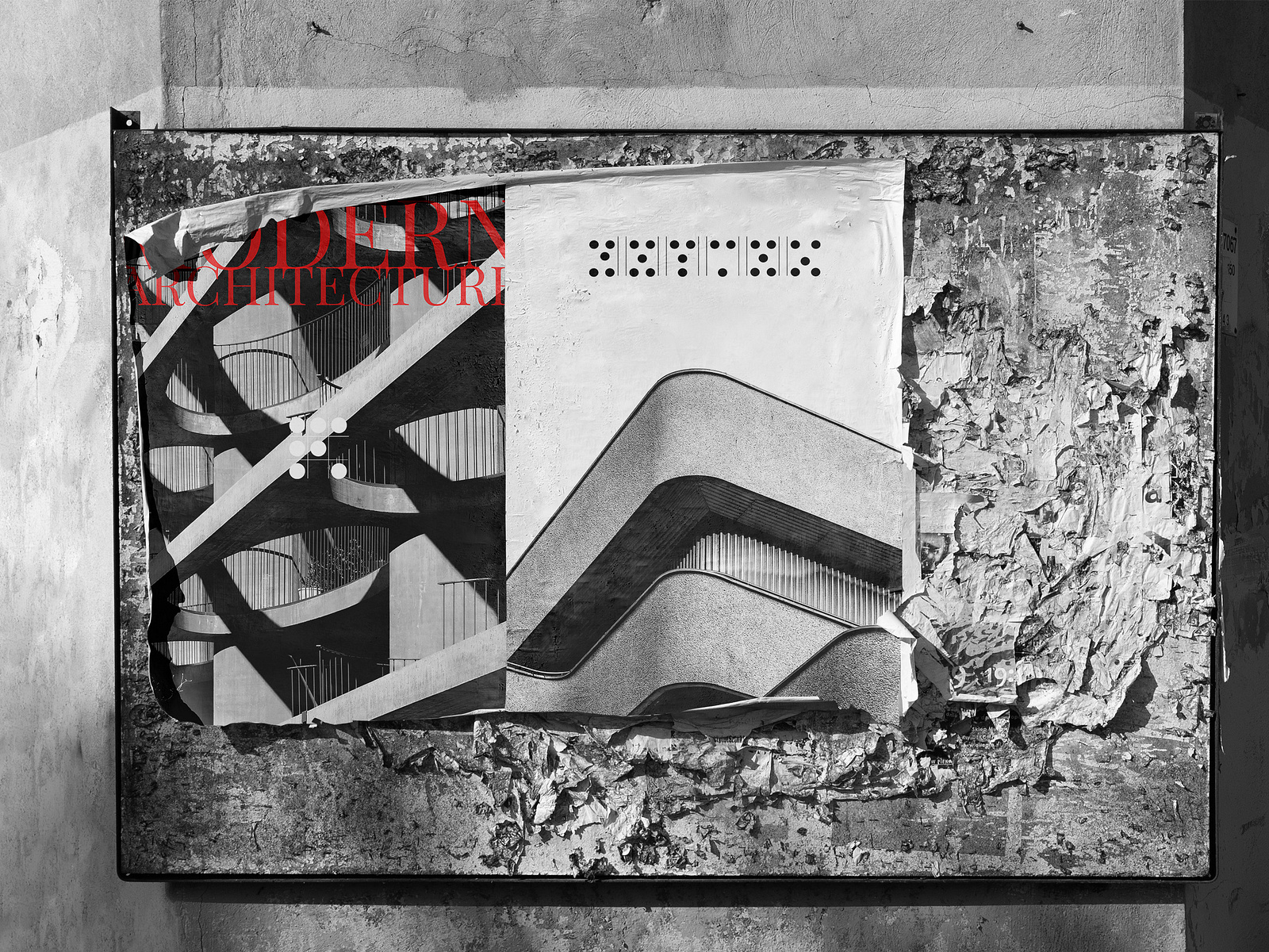 Modern Architecture Street Poster by RedButYellow on Dribbble