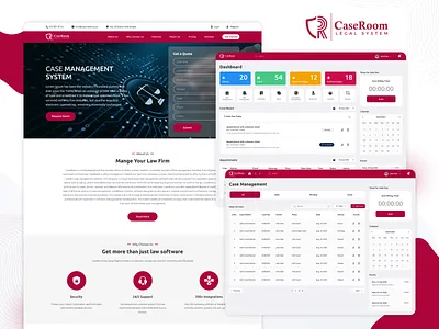 Case Room - Website Design design homepage interface landing page ui uidesign user experience ux web web design web page website website concept website designer