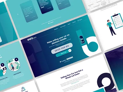 AAB Cars — UI/UX Design, Custom Dashboard Development branding graphic design logo ui ux web design web development