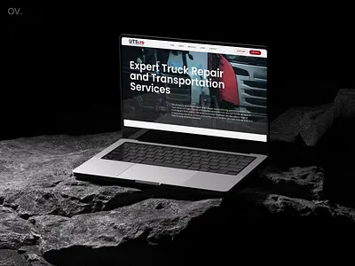 Redesign project for Uptons Transport Company design development graphic design services transport ui uptons uptons transport company ux web webdesign webflow